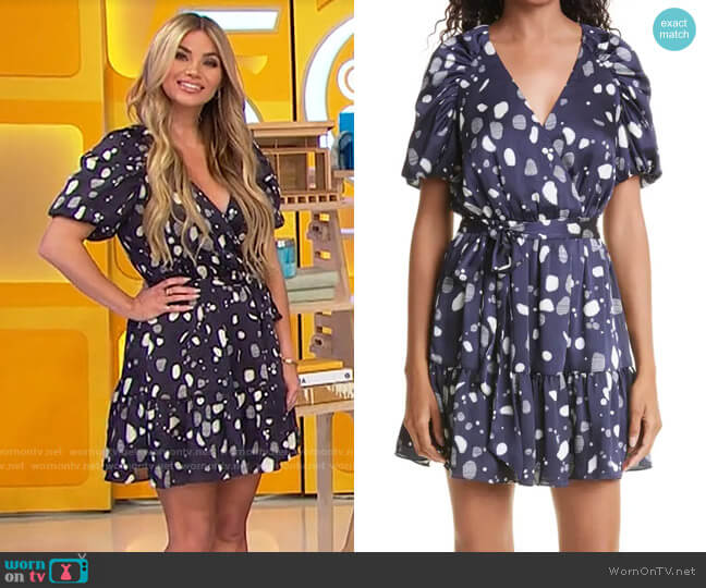 Ted Baker Steviee Dress worn by Amber Lancaster on The Price is Right