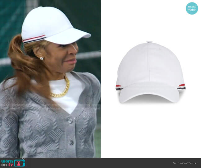 Baseball Cap by Thom Browne worn by Mary Cosby on The Real Housewives of Salt Lake City