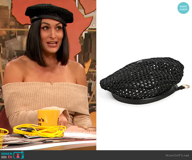 Dondi Beret by Cult Gaia worn by Nikki Bella on The Drew Barrymore Show