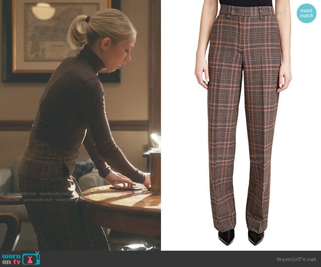 Waverly Wide Leg Pants by Essentiel Antwerp worn by Kate Keller (Tavi Gevinson) on Gossip Girl