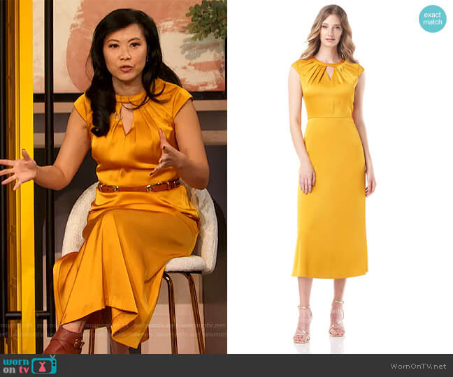 Gabbie Dress by Freda's worn by Melissa Leong on The Drew Barrymore Show