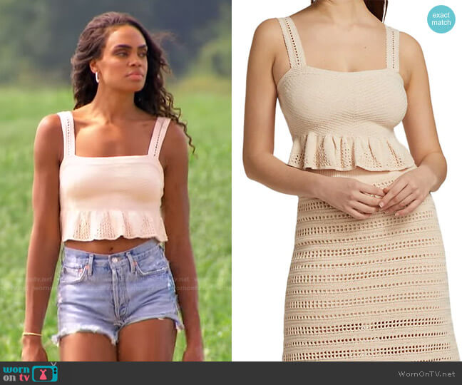 Jace Top by A.L.C. worn by Michelle Young on The Bachelorette