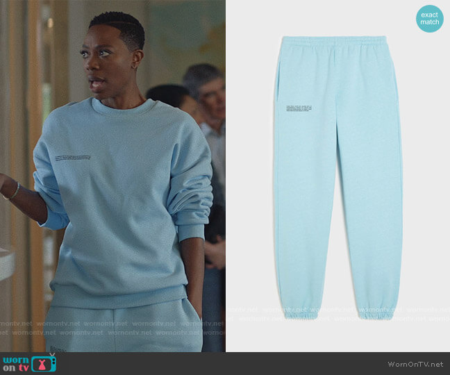 365 Signature Track Pants by Pangaia worn by Molly Carter (Yvonne Orji) on Insecure