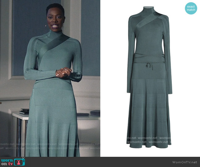 Seatbelt Dress by Peter Do worn by Molly Carter (Yvonne Orji) on Insecure