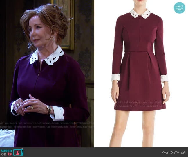 Shealah Dress by Ted Baker worn by Maggie Horton (Suzanne Rogers) on Days of our Lives