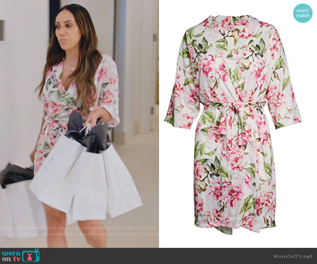 Brie Robe by Show Me Your Mumu worn by Melissa Gorga  on The Real Housewives Ultimate Girls Trip