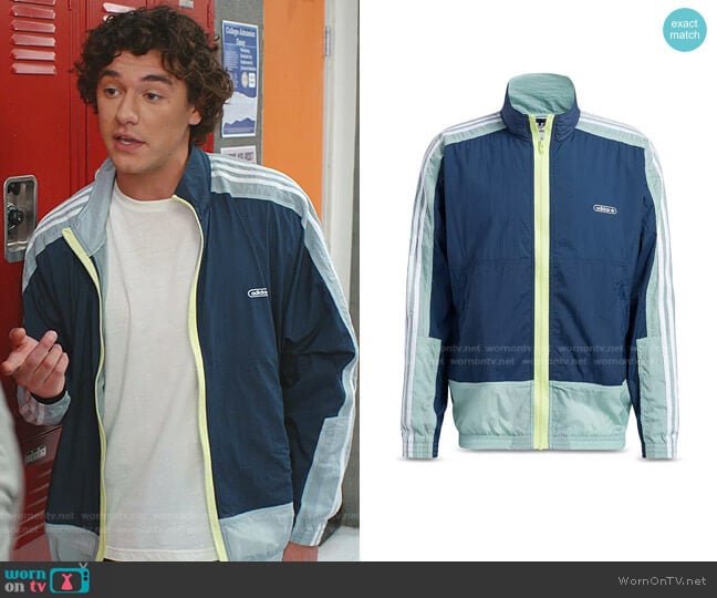 Lightweight Jacket by Adidas worn by Jamie Spano (Belmont Cameli) on Saved By The Bell