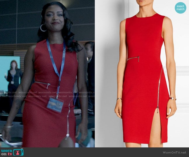 Alexander Wang Zip-Detailed Stretch-Knit Dress worn by Ryan Wilder (Javicia Leslie) on Batwoman