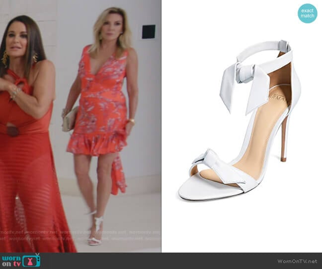 Clarita Sandals by Alexandre Birman worn by Ramona Singer on The Real Housewives Ultimate Girls Trip