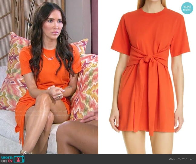 Evie Tie Waist Dress by Alice + Olivia worn by Kaitlyn Bristowe on The Bachelorette