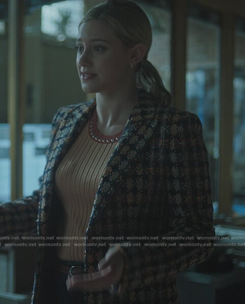 Betty’s tweed blazer on Riverdale
