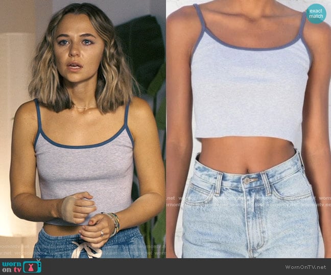 Brandy Melville Skylar Top worn by Lennon (Madison Iseman) on I Know What You Did Last Summer