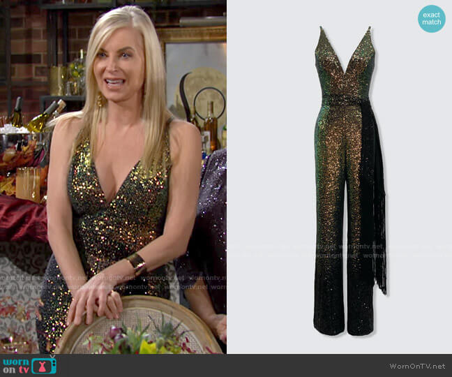 WornOnTV: Ashley’s sequin jumpsuit on The Young and the Restless ...