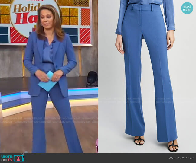WornOnTV: Ginger’s blue blazer and pants on Good Morning America ...