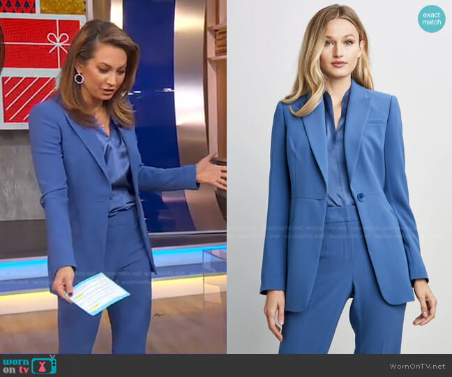 WornOnTV: Ginger's blue blazer and pants on Good Morning America, Ginger  Zee