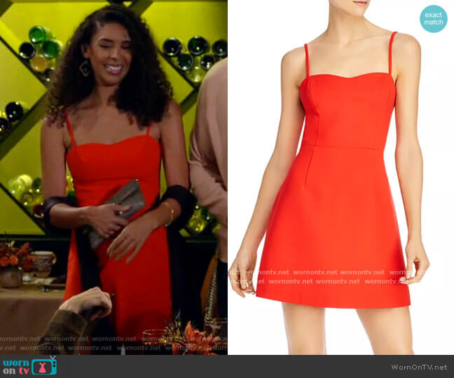 WornOnTV: Camille’s red mini dress on B Positive | Clothes and Wardrobe ...