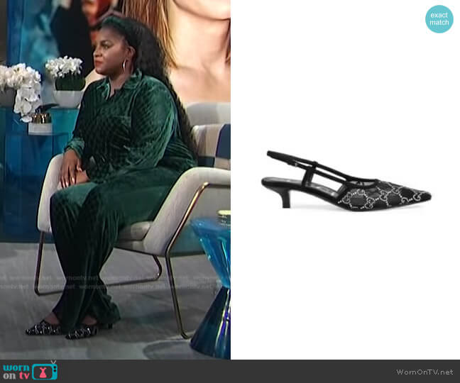 WornOnTV: Ester Dean’s green velvet pajama shirt and pants on E! News ...