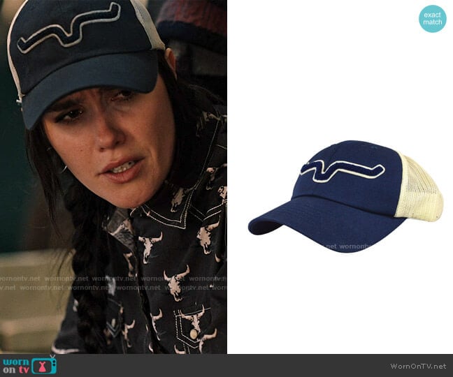 Kimes Ball Cap worn by Mia (Eden Brolin) on Yellowstone