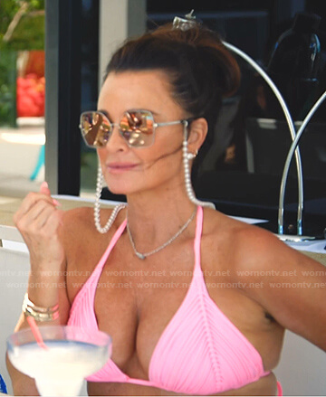 Kyle's pink bikini on The Real Housewives Ultimate Girls Trip