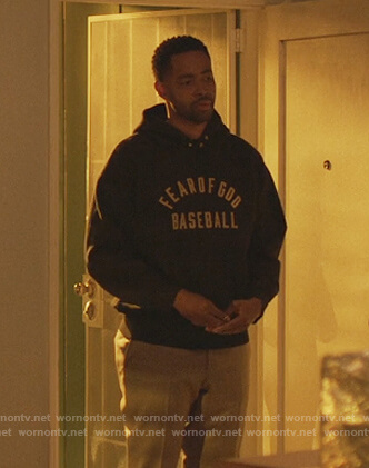 Lawrence's Fear of Gold hoodie on Insecure