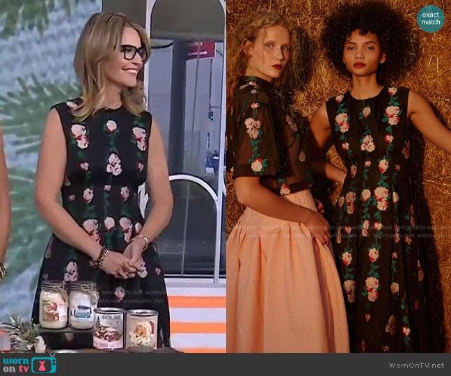 Resort 2022 Collection by Lela Rose worn by Savannah Guthrie on Today