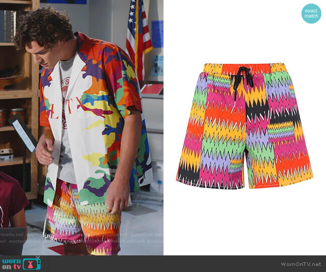 Scossa Shorts by Pas De Mer worn by Jamie Spano (Belmont Cameli) on Saved By The Bell