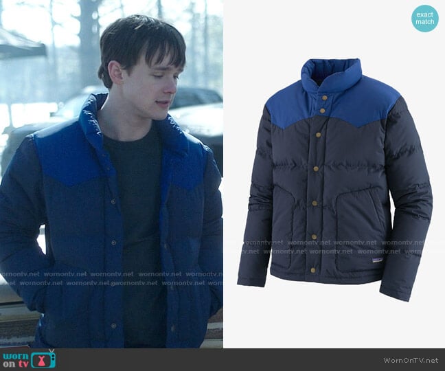 Patagonia Bivy Jacket worn by Harrison (Jack Alcott) on Dexter New Blood