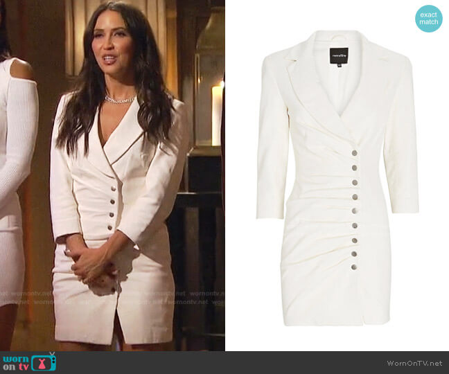 WornOnTV: Kaitlyn’s white blazer dress on The Bachelorette | Kaitlyn ...