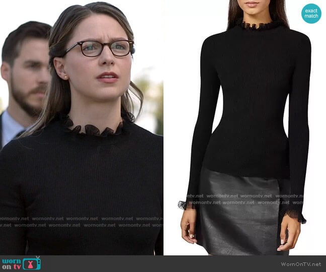 Ted Baker Dvana Sweater worn by Kara Danvers (Melissa Benoist) on Supergirl