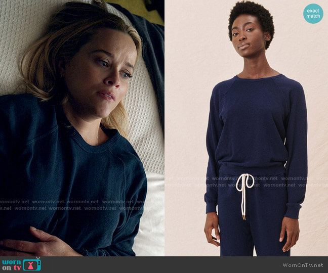 The Great The Shrunken Sweatshirt worn by Bradley Jackson (Reese Witherspoon) on The Morning Show