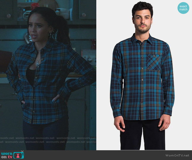 Hayden Pass Shirt by The North Face worn by Toni Topaz (Vanessa Morgan) on Riverdale