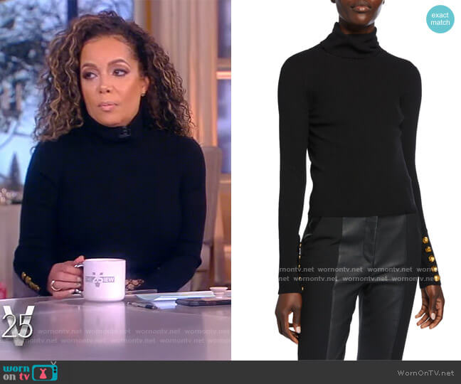 Desi Sweater by A.L.C. worn by Sunny Hostin  on The View