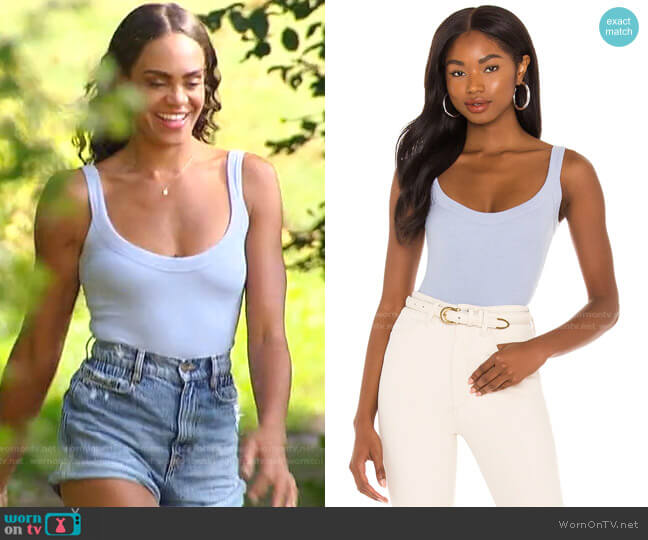 Sloan Bodysuit by Alix NYC worn by Michelle Young  on The Bachelorette