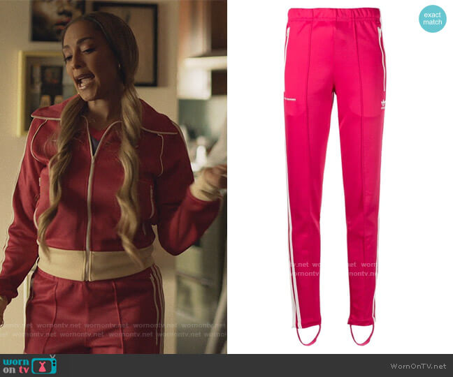 Wales Bonner 70s track Pants by Adidas worn by Tiffany DuBois (Amanda Seales) on Insecure