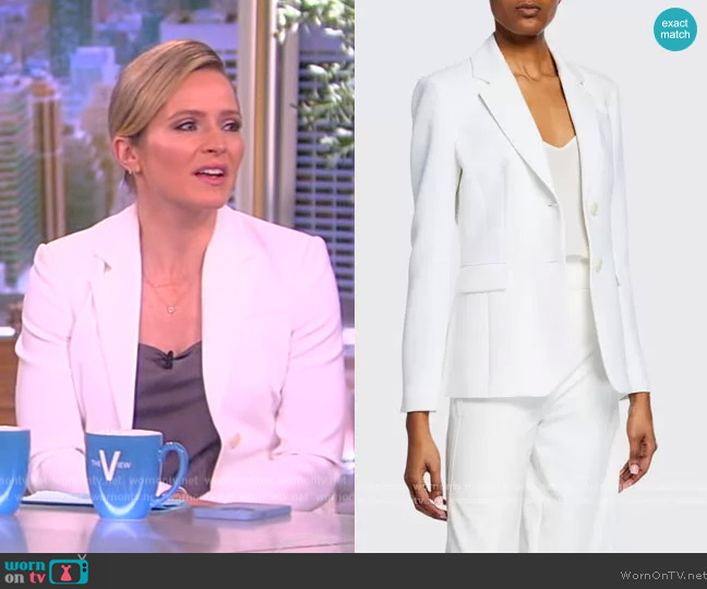 WornOnTV: Sara’s white blazer on The View | Sara Haines | Clothes and ...