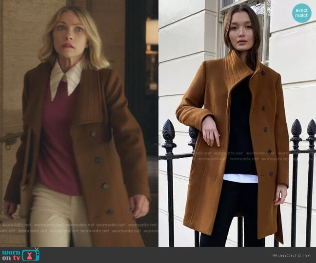 Babaton The Connor Coat worn by Kate Keller (Tavi Gevinson) on Gossip Girl