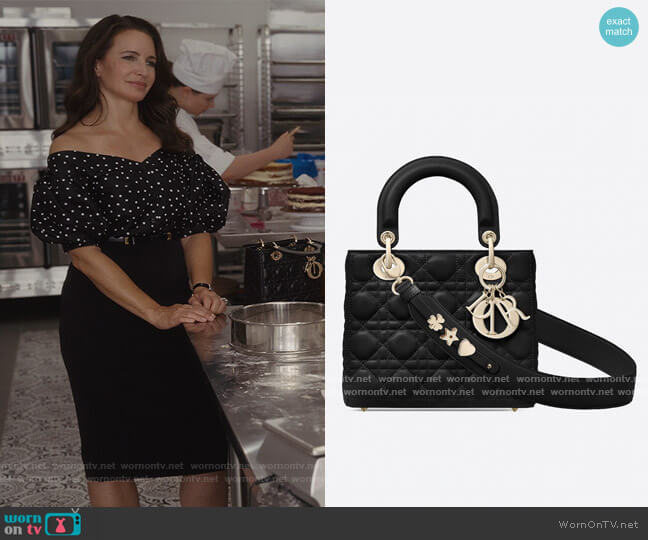 Abcdior Bag by Dior worn by Charlotte York (Kristin Davis) on And Just Like That
