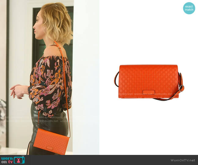 Micro Disco Crossbody Bag by Gucci worn by Mary Fitzgerald  on Selling Sunset