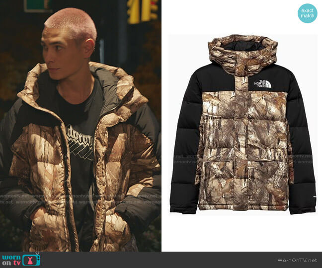 Himalayan Camo Jacket by The North Face worn by  Akeno Menzies (Evan Mock) on Gossip Girl
