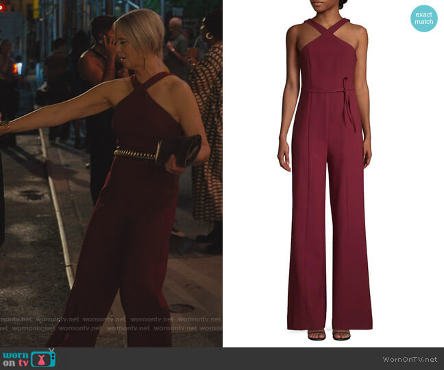 Dash Halter Jumpsuit by Likely worn by Miranda Hobbs (Cynthia Nixon) on And Just Like That
