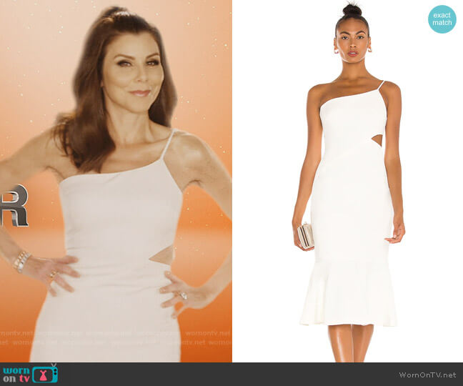Fina Midi Dress by Likely worn by Heather Dubrow  on The Real Housewives of Orange County