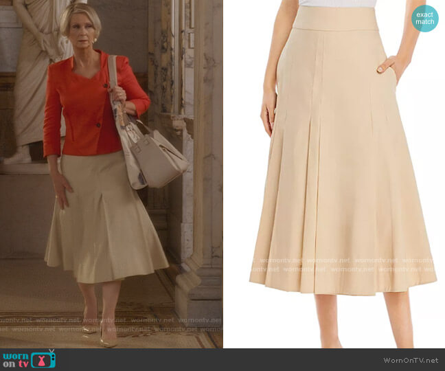 Pleated A Line Shirt by 3.1 Phillip Lim worn by Miranda Hobbs (Cynthia Nixon) on And Just Like That