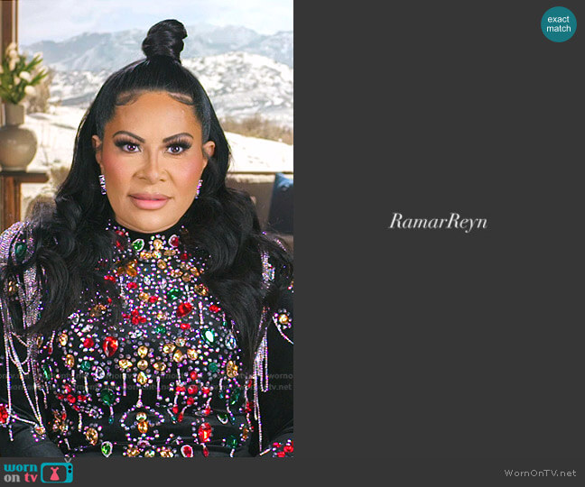  Ramar Reyn Collection by Ramar Reyn worn by Jen Shah  on The Real Housewives of Salt Lake City