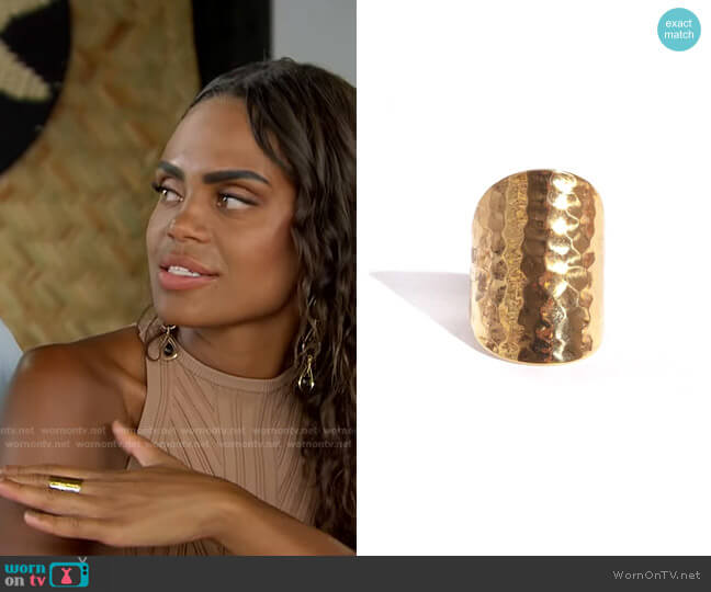 Dani Ring by Robyn Rhodes worn by Michelle Young  on The Bachelorette