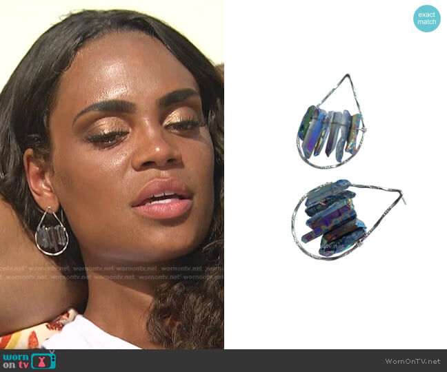 Juniper Earrings by Robyn Rhodes worn by Michelle Young on The Bachelorette