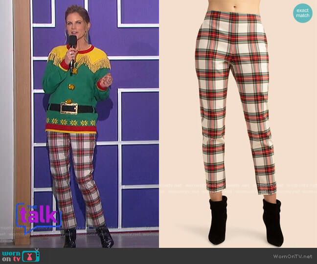 Pop Pant by Trina Turk worn by Natalie Morales  on The Talk