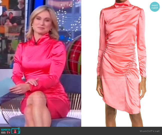 Joss Dress by A.L.C. worn by Amy Robach  on Good Morning America