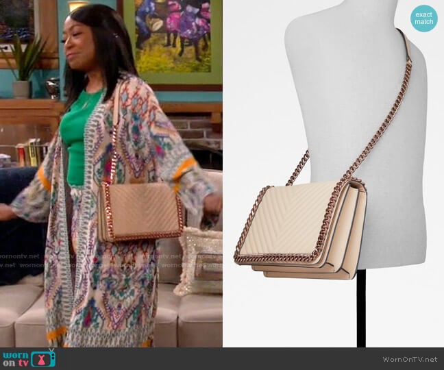 Aldo Greenwald Bag worn by Tina Butler (Tichina Arnold) on The Neighborhood