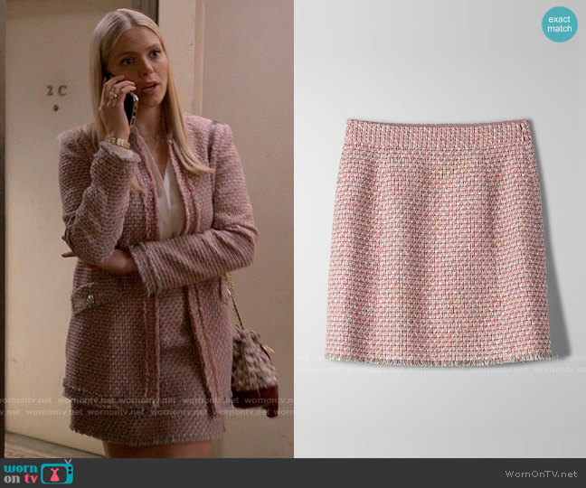 Aritzia Babaton Orion Skirt worn by Leighton Murray (Reneé Rapp) on The Sex Lives of College Girls