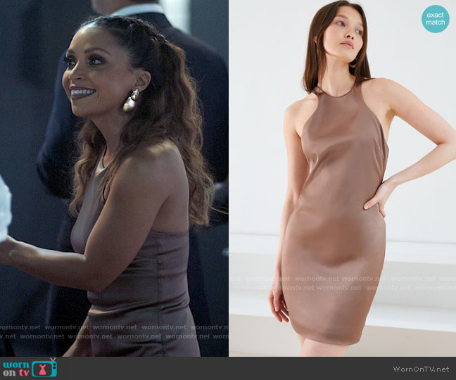 Aritzia Babaton Pressure Dress worn by Cecile Horton (Danielle Nicolet) on The Flash
